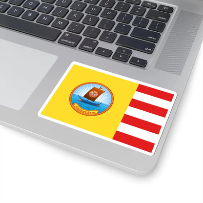 Flag of Narathiwat (Thailand) STICKER Vinyl Kiss-Cut Decal - The Sticker Space
