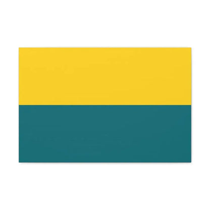 Flag of Narva Estonia - Canvas Wall Art 24″ x 16″ 1.25" - The Sticker Space