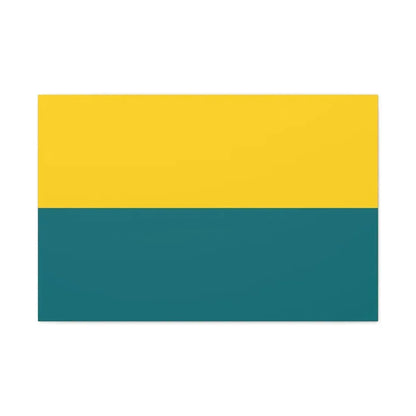 Flag of Narva Estonia - Canvas Wall Art 36" x 24" 1.25" - The Sticker Space