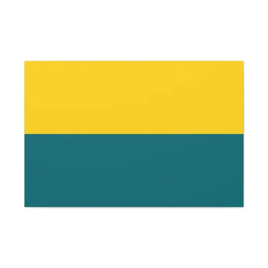 Flag of Narva Estonia - Canvas Wall Art 36" x 24" 1.25" - The Sticker Space