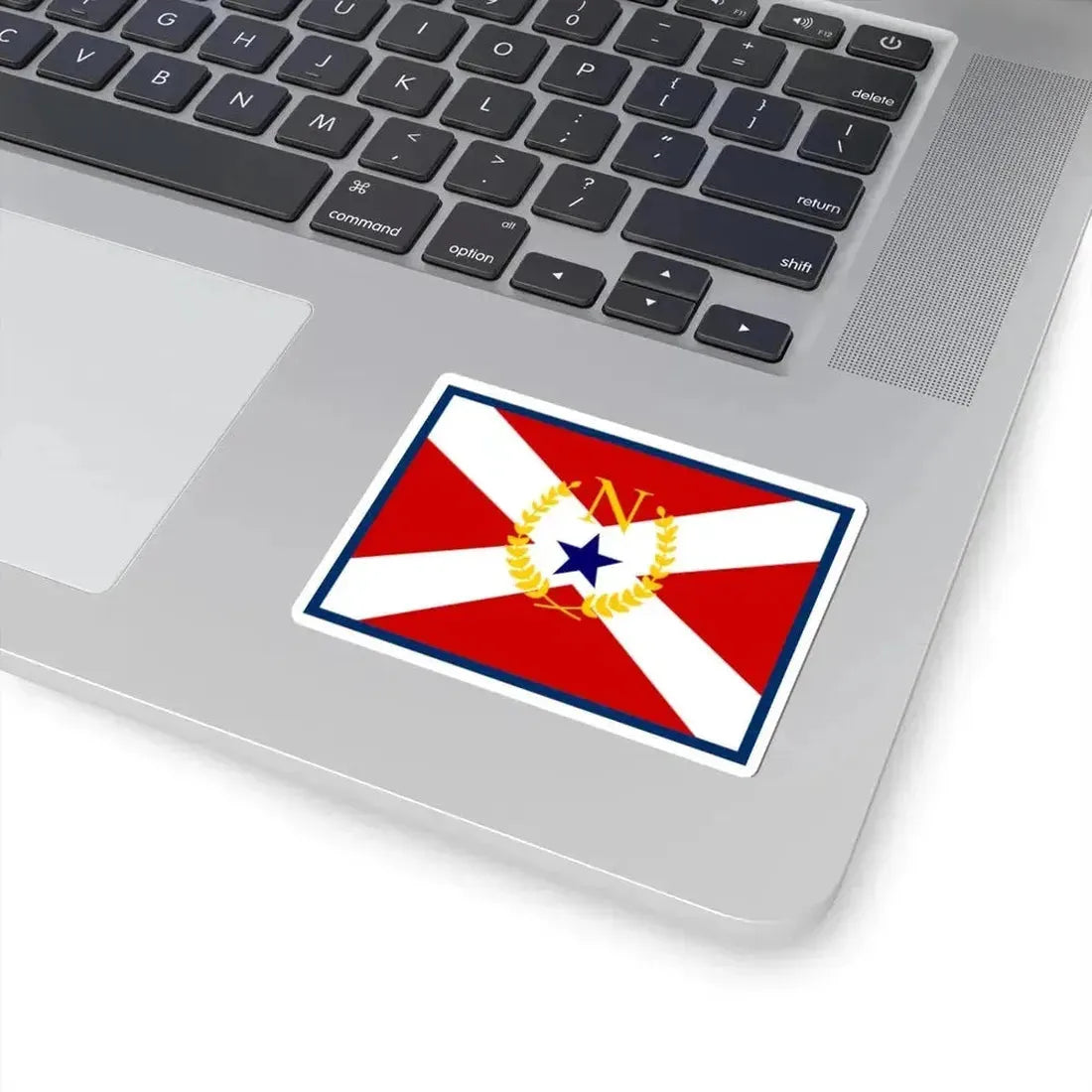 Flag of Nashville 1961-1964 (United States) STICKER Vinyl Kiss-Cut Decal - The Sticker Space