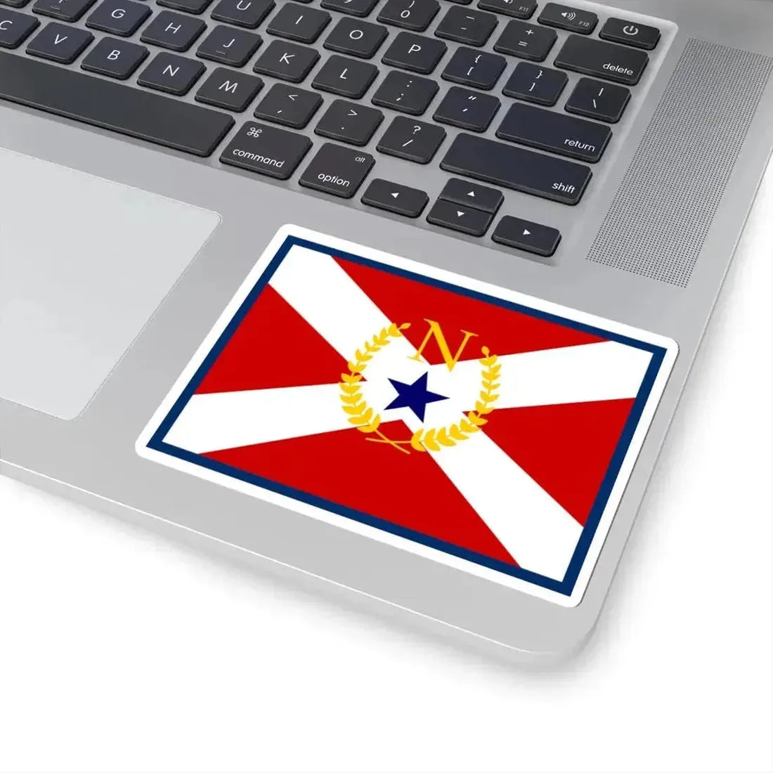 Flag of Nashville 1961-1964 (United States) STICKER Vinyl Kiss-Cut Decal - The Sticker Space