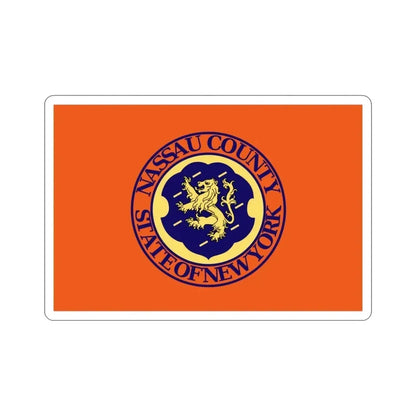 Flag of Nassau County New York STICKER Vinyl Die-Cut Decal - The Sticker Space