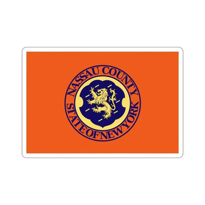 Flag of Nassau County New York STICKER Vinyl Die-Cut Decal - The Sticker Space
