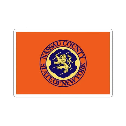 Flag of Nassau County New York STICKER Vinyl Die-Cut Decal - The Sticker Space