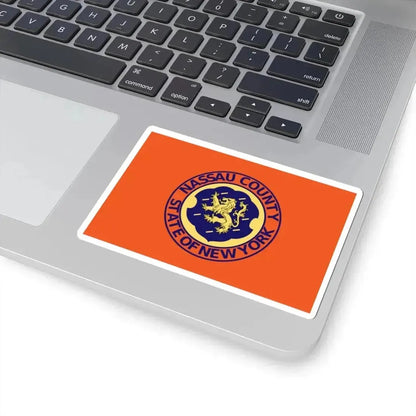 Flag of Nassau County New York (United States) STICKER Vinyl Kiss-Cut Decal - The Sticker Space
