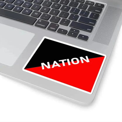 Flag of Nation Belgium (Belgium) STICKER Vinyl Kiss-Cut Decal - The Sticker Space