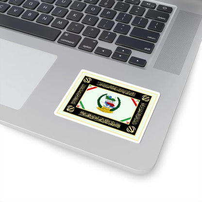 Flag of National Geographical Organization of Iranian Armed Forces (Iran) STICKER Vinyl Kiss-Cut Decal - The Sticker Space