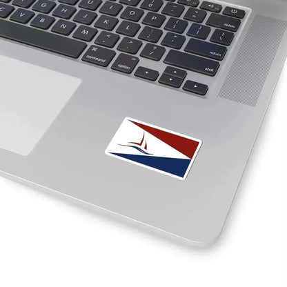 Flag of National Harbor Maryland (United States) STICKER Vinyl Kiss-Cut Decal - The Sticker Space