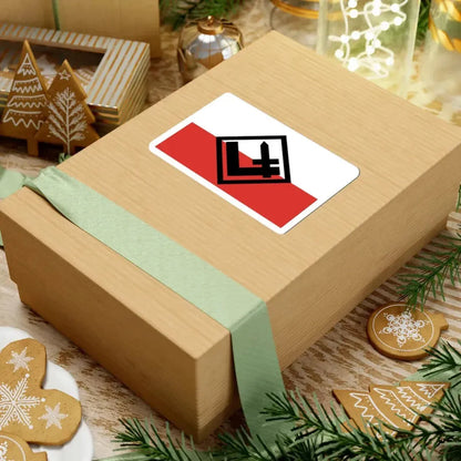 Flag of National Revival of Poland (Poland) STICKER Vinyl Kiss-Cut Decal - The Sticker Space