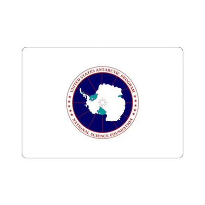 Flag of National Science Foundation Antarctic Program STICKER Vinyl Die-Cut Decal 2 Inch - The Sticker Space