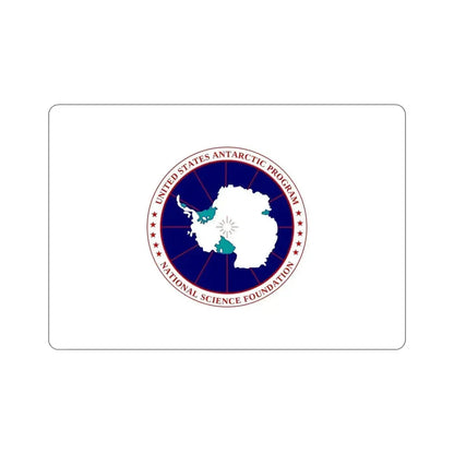 Flag of National Science Foundation Antarctic Program STICKER Vinyl Die-Cut Decal 5 Inch - The Sticker Space