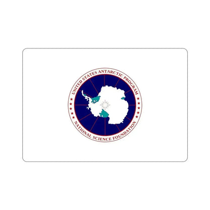 Flag of National Science Foundation Antarctic Program STICKER Vinyl Die-Cut Decal - The Sticker Space