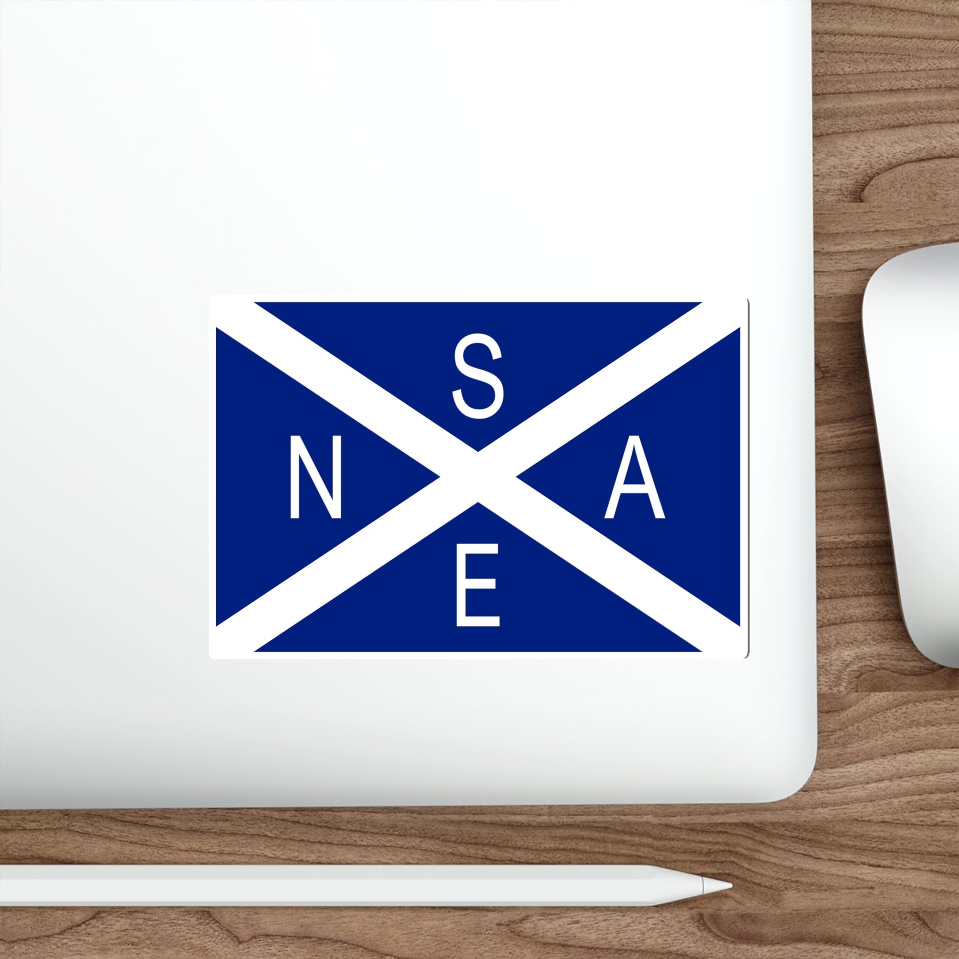 Flag of National Scottish Antarctic Expedition STICKER Vinyl Die-Cut Decal-The Sticker Space