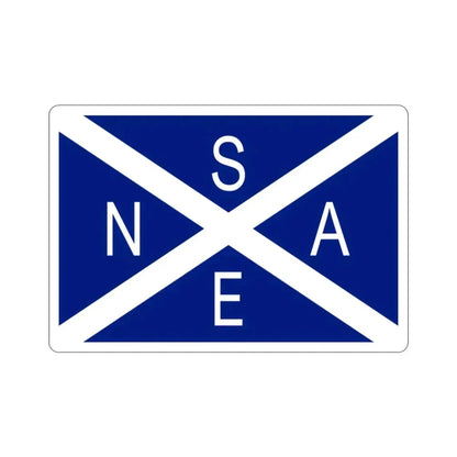 Flag of National Scottish Antarctic Expedition STICKER Vinyl Die-Cut Decal 2 Inch - The Sticker Space