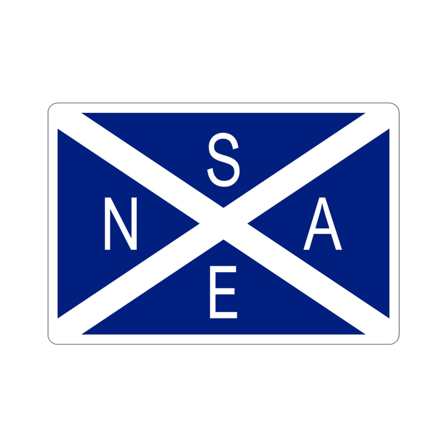 Flag of National Scottish Antarctic Expedition STICKER Vinyl Die-Cut Decal-3 Inch-The Sticker Space