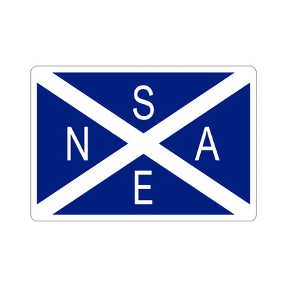 Flag of National Scottish Antarctic Expedition STICKER Vinyl Die-Cut Decal-5 Inch-The Sticker Space