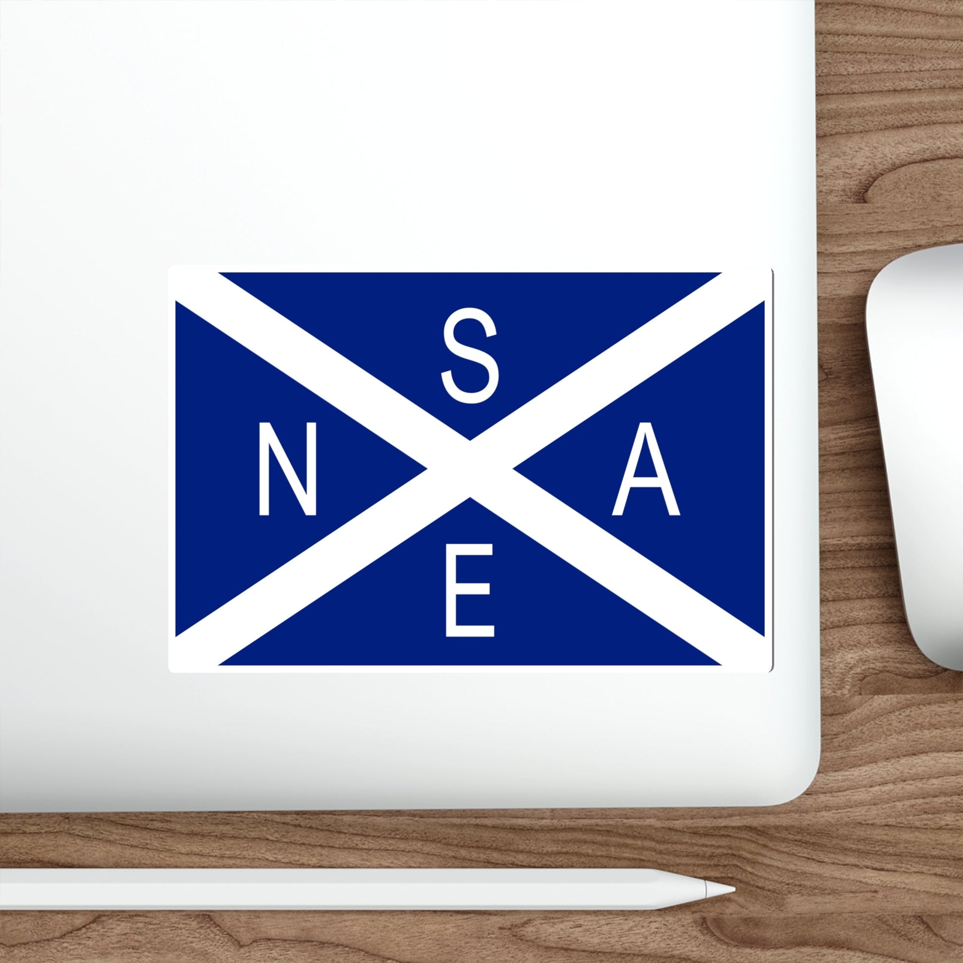 Flag of National Scottish Antarctic Expedition STICKER Vinyl Die-Cut Decal-The Sticker Space