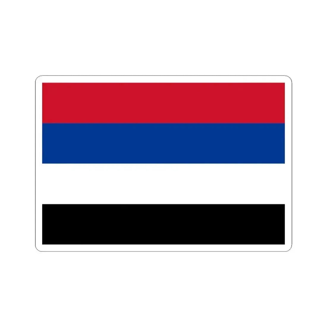 Flag of Native Peoples of Colombia (Colombia) STICKER Vinyl Kiss-Cut Decal 4 Inch White - The Sticker Space