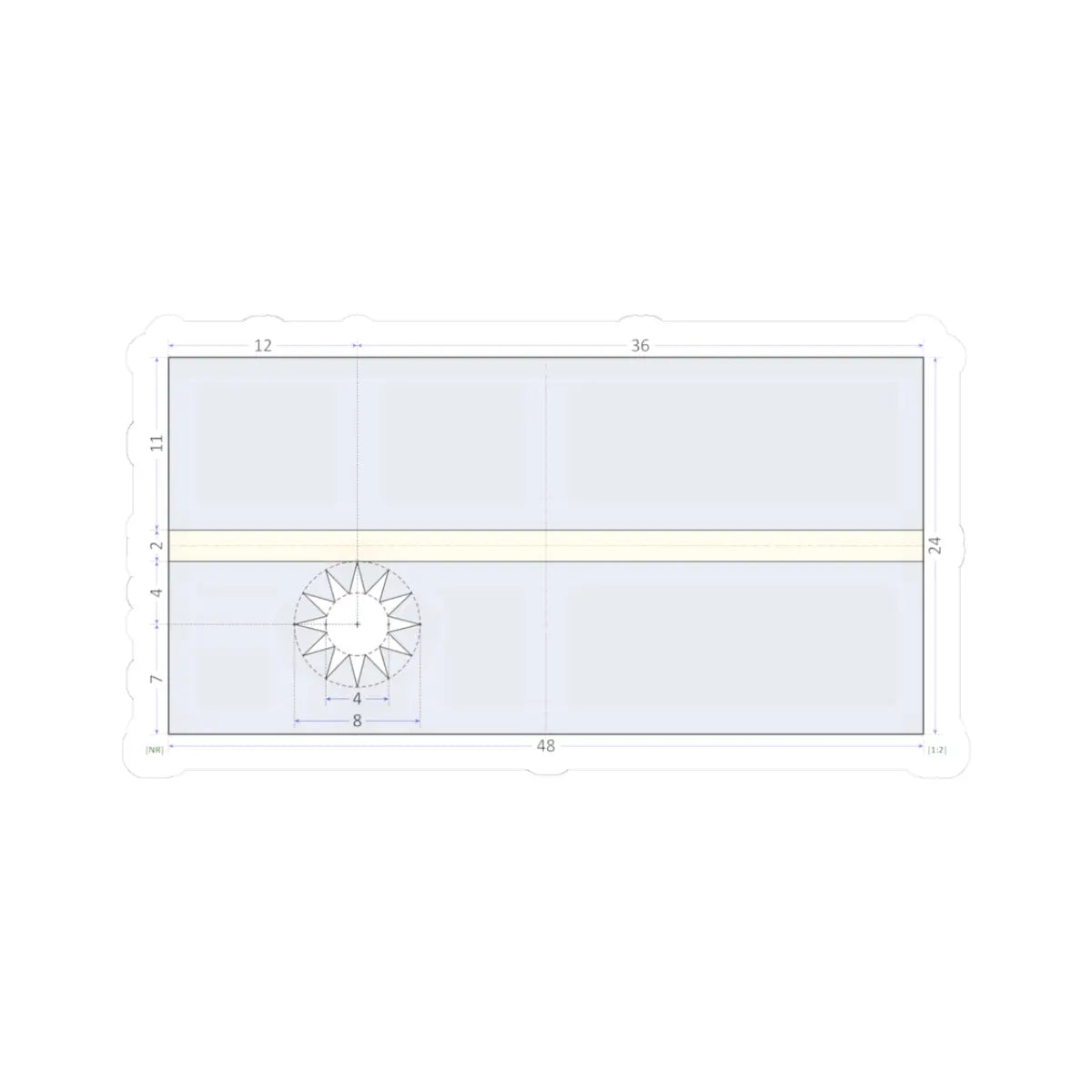 SKU:31510139972052738697 Sizes:3" × 3" Types:White