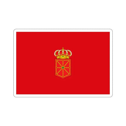 Flag of Navarre Spain STICKER Vinyl Die-Cut Decal 2 Inch - The Sticker Space