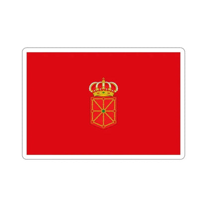 Flag of Navarre Spain STICKER Vinyl Die-Cut Decal 6 Inch - The Sticker Space
