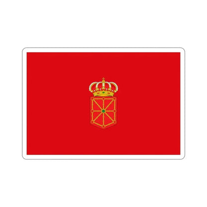 Flag of Navarre Spain STICKER Vinyl Die-Cut Decal - The Sticker Space