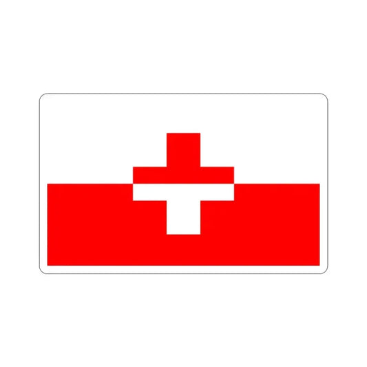 Flag of Naxxar 1993 to 2000 Malta STICKER Vinyl Die-Cut Decal 2 Inch - The Sticker Space