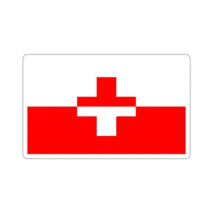 Flag of Naxxar 1993 to 2000 Malta STICKER Vinyl Die-Cut Decal 4 Inch - The Sticker Space