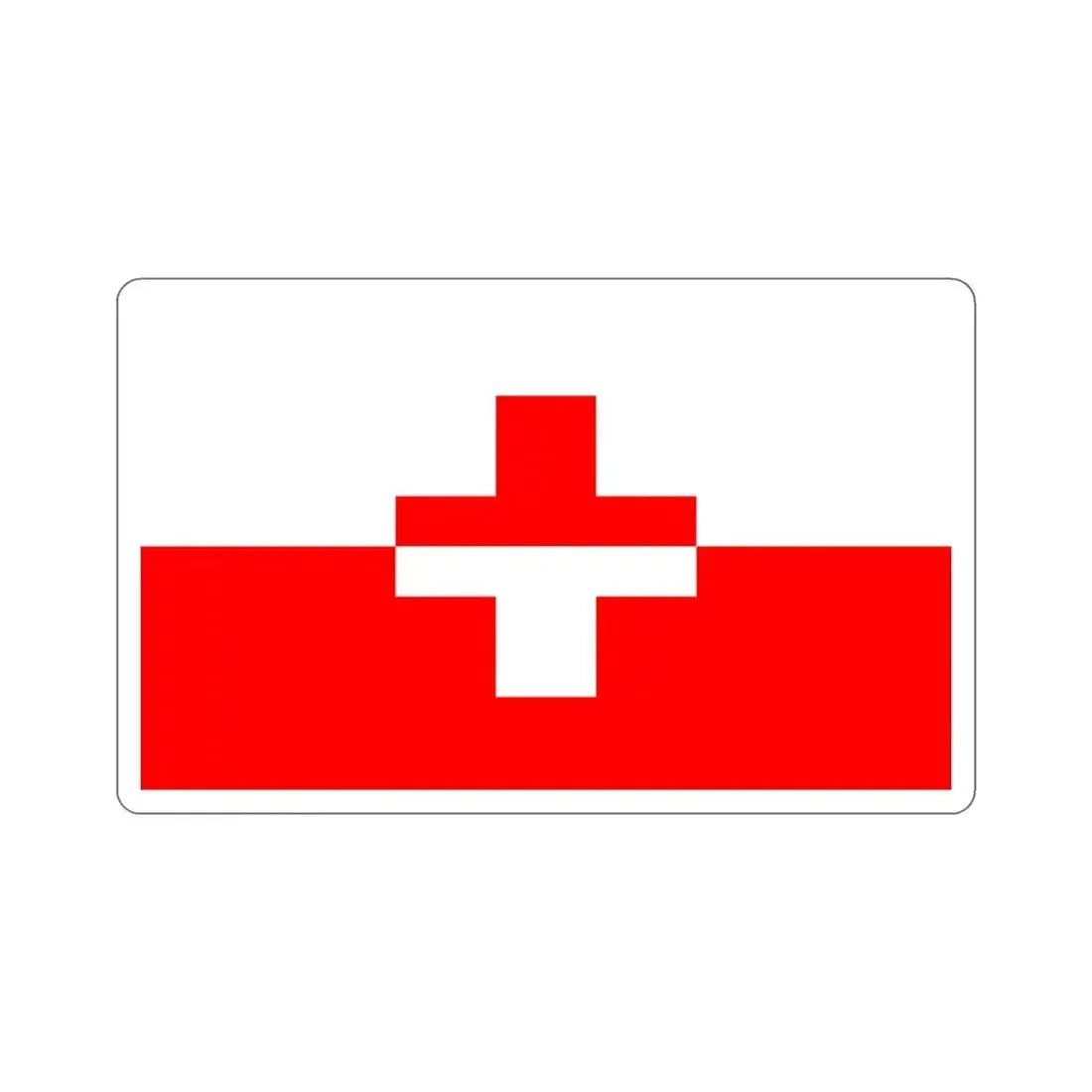 Flag of Naxxar 1993 to 2000 Malta STICKER Vinyl Die-Cut Decal - The Sticker Space