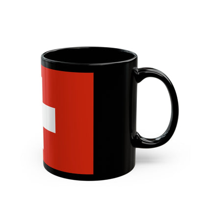 Flag of Naxxar Malta - Black Coffee Mug-The Sticker Space