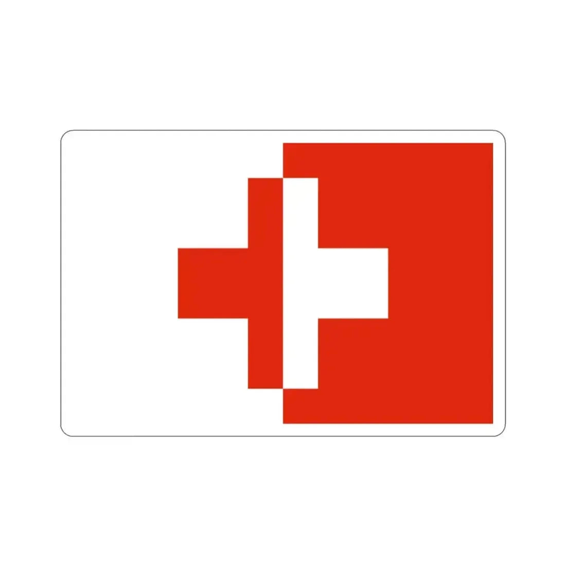 Flag of Naxxar Malta STICKER Vinyl Die-Cut Decal 2 Inch - The Sticker Space