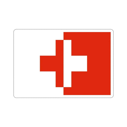 Flag of Naxxar Malta STICKER Vinyl Die-Cut Decal 4 Inch - The Sticker Space