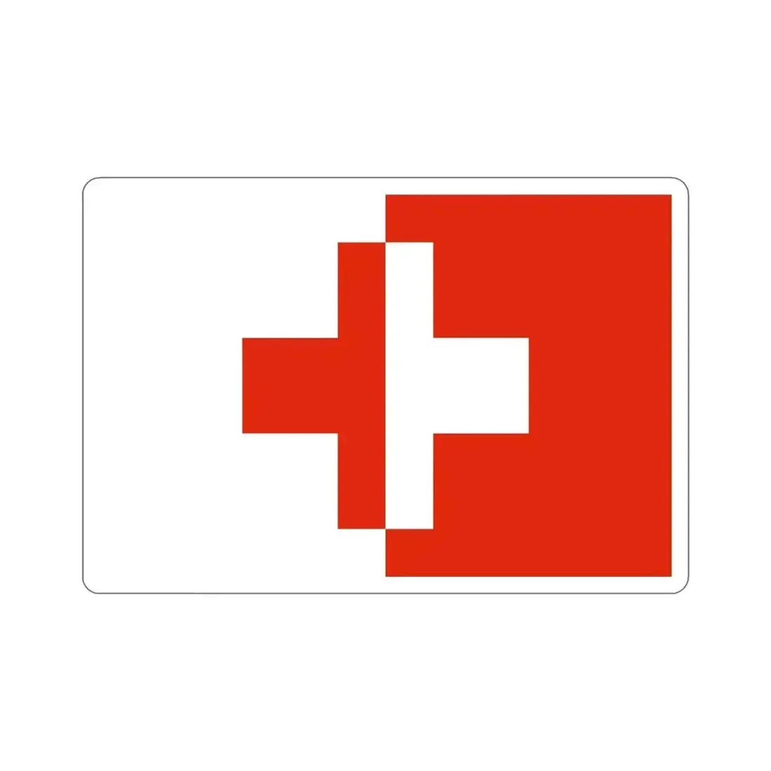 Flag of Naxxar Malta STICKER Vinyl Die-Cut Decal - The Sticker Space