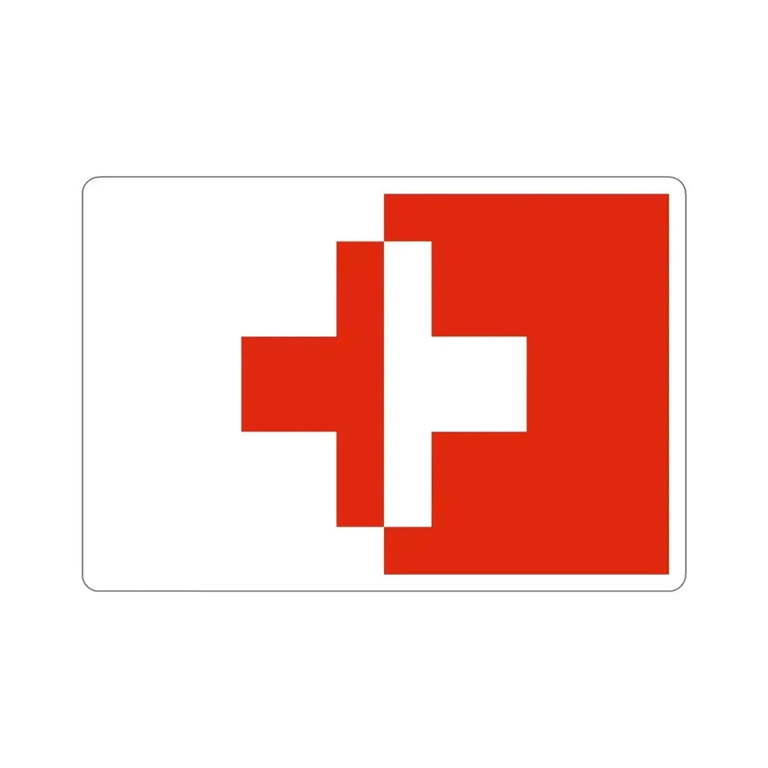 Flag of Naxxar Malta STICKER Vinyl Die-Cut Decal - The Sticker Space