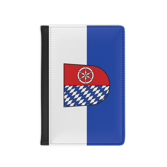 Flag of Neckar Odenwald Kreis Germany - Passport Holder-3.9" x 5.8"-The Sticker Space