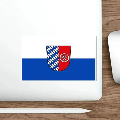 Flag of Neckar Odenwald Kreis Germany STICKER Vinyl Die-Cut Decal - The Sticker Space