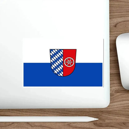 Flag of Neckar Odenwald Kreis Germany STICKER Vinyl Die-Cut Decal - The Sticker Space