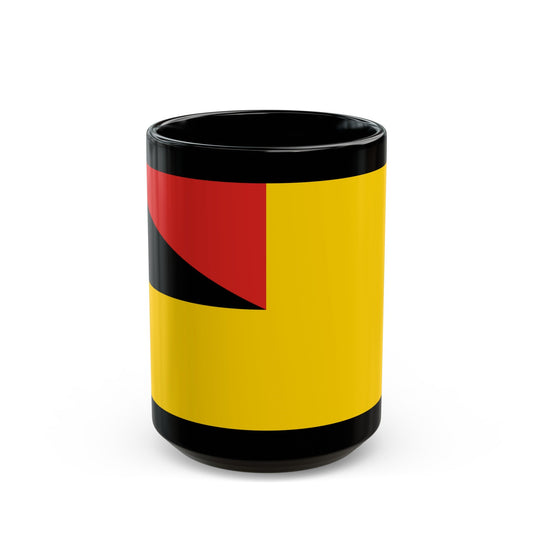 Flag of Negeri Sembilan Malaysia - Black Coffee Mug-15oz-The Sticker Space