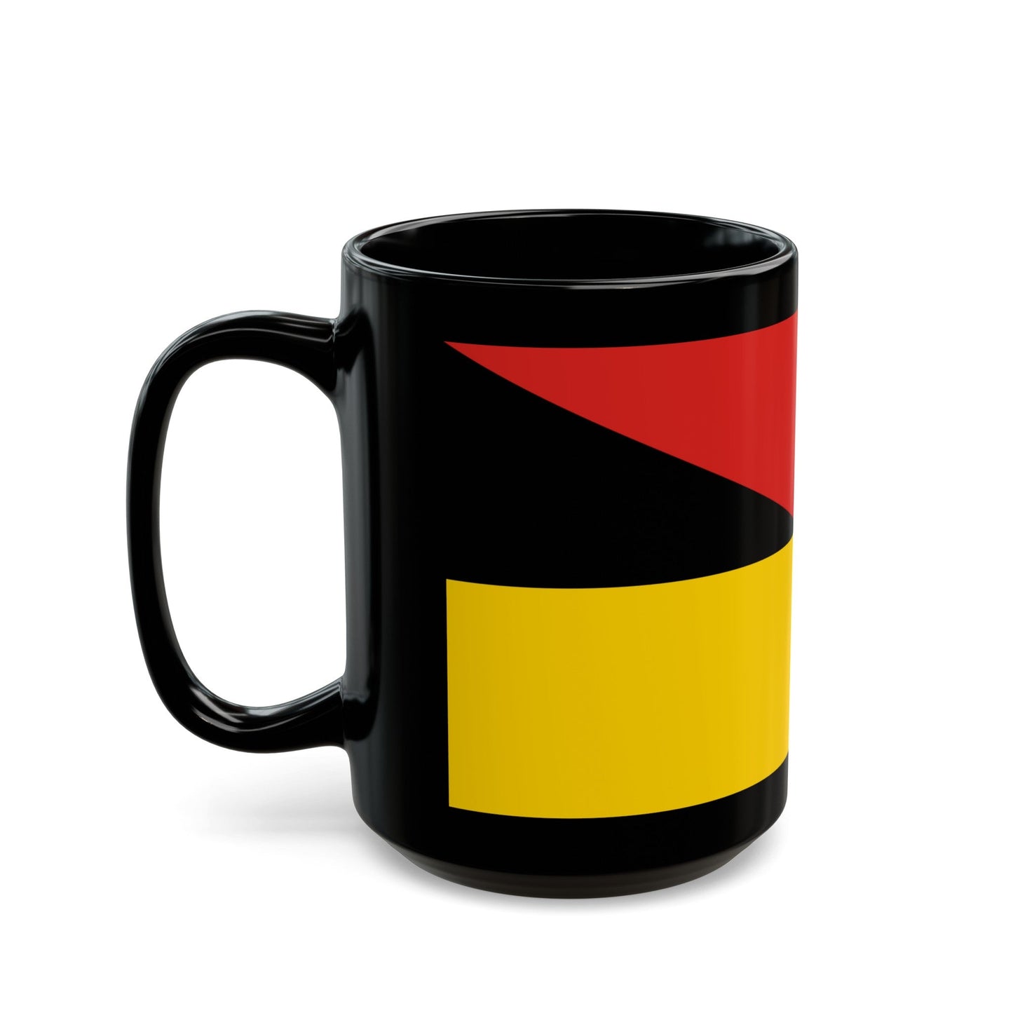 Flag of Negeri Sembilan Malaysia - Black Coffee Mug-The Sticker Space