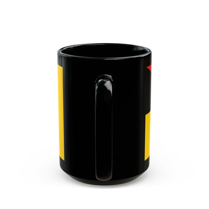 Flag of Negeri Sembilan Malaysia - Black Coffee Mug-The Sticker Space