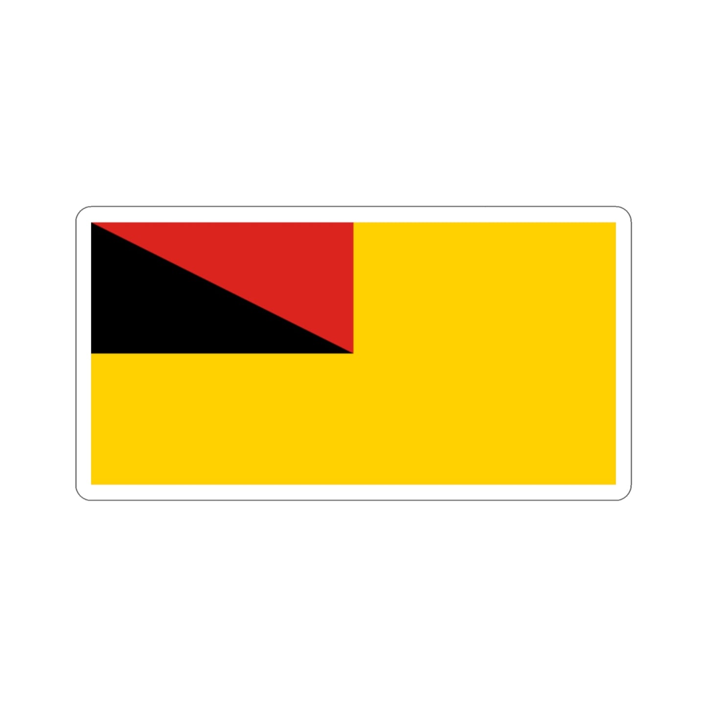 Flag of Negeri Sembilan Malaysia STICKER Vinyl Die-Cut Decal-2 Inch-The Sticker Space