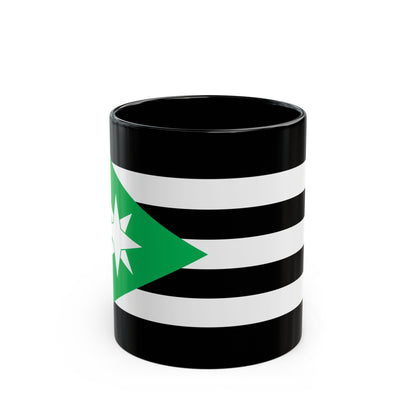 Flag of Nenthead UK - Black Coffee Mug-11oz-The Sticker Space