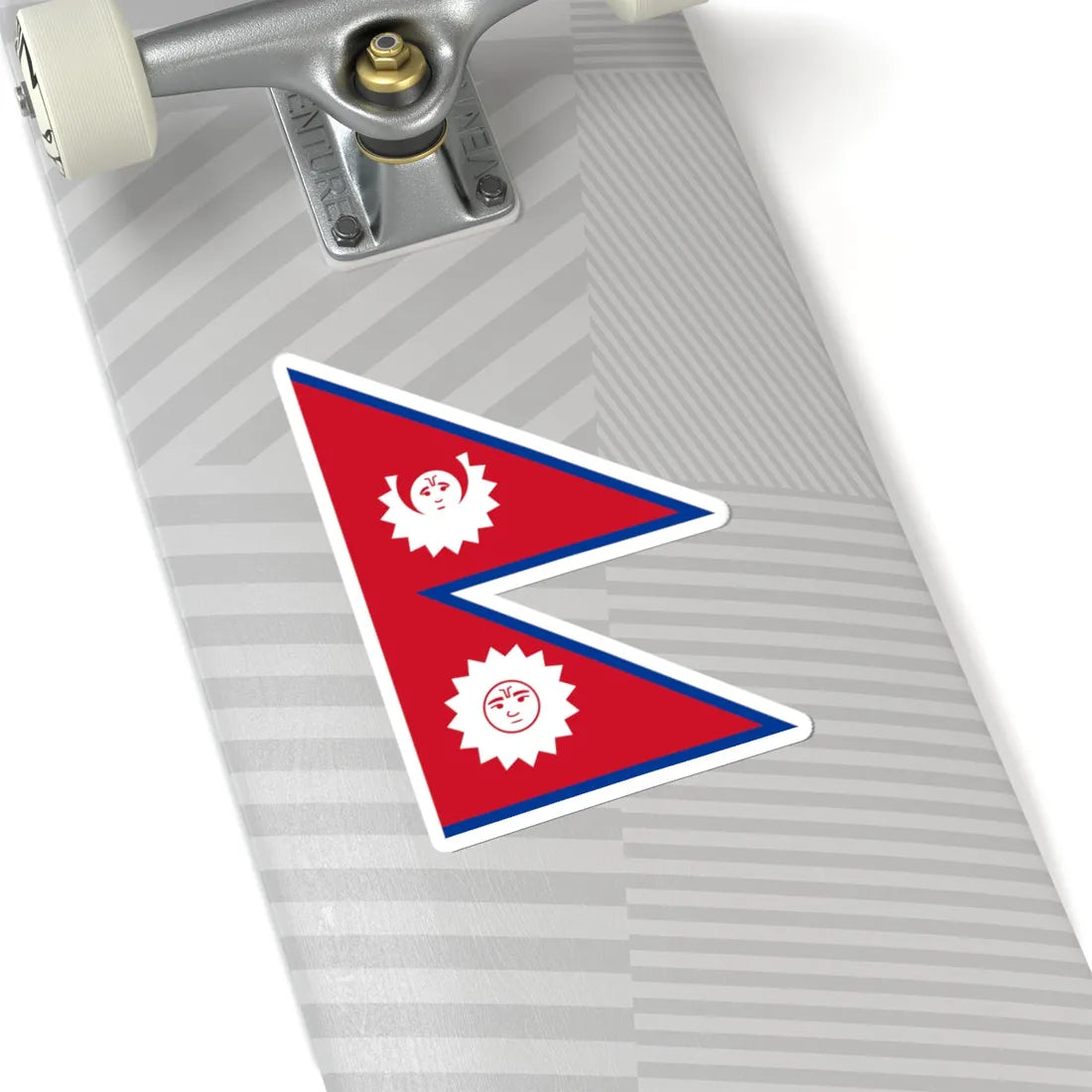 Flag of Nepal 1743-1962 (Nepal) STICKER Vinyl Kiss-Cut Decal - The Sticker Space