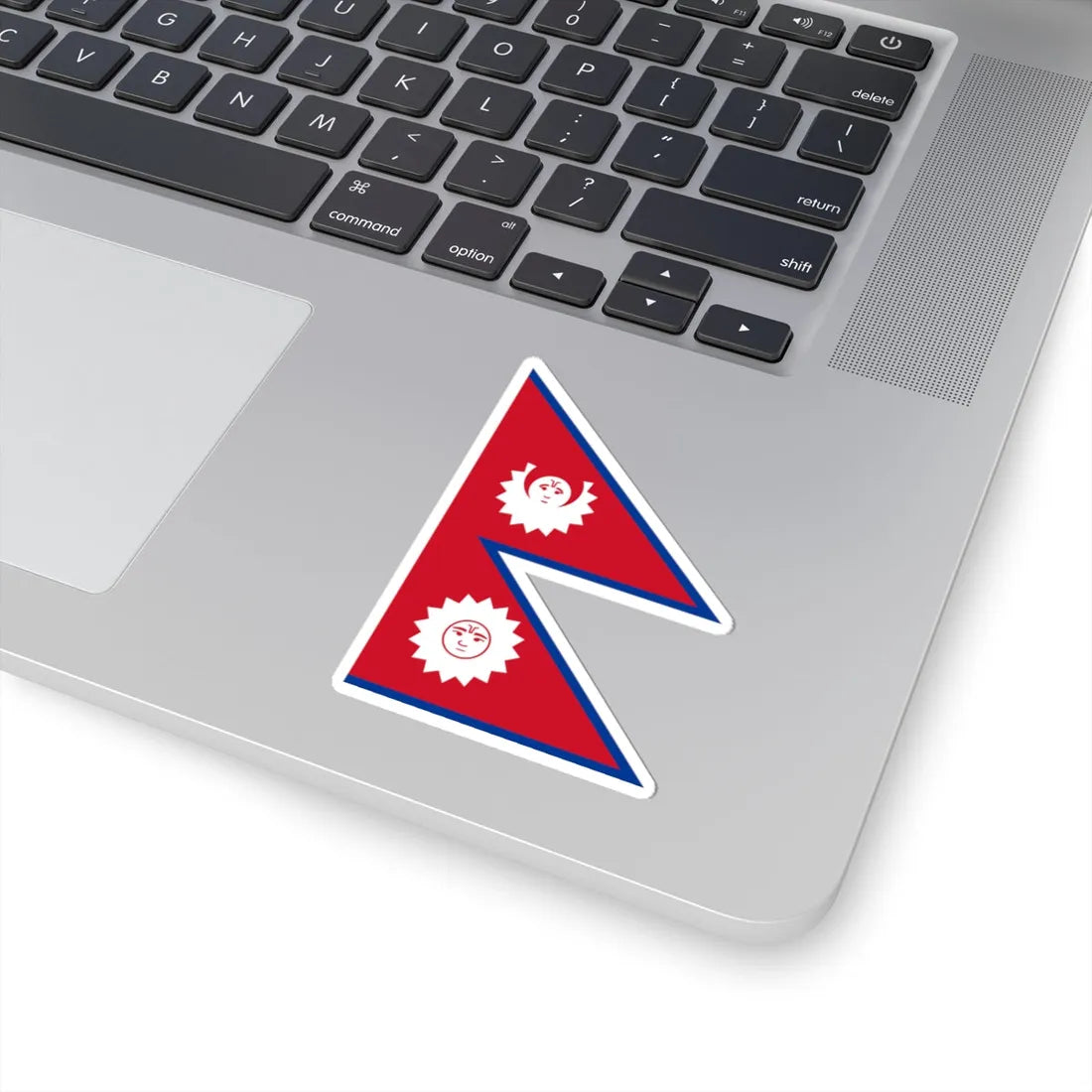 Flag of Nepal 1743-1962 (Nepal) STICKER Vinyl Kiss-Cut Decal - The Sticker Space