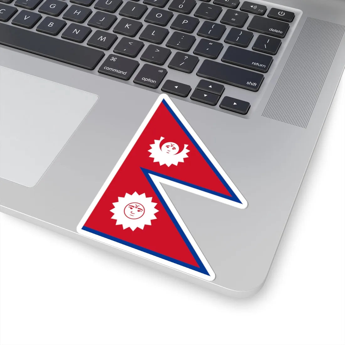 Flag of Nepal 1743-1962 (Nepal) STICKER Vinyl Kiss-Cut Decal - The Sticker Space