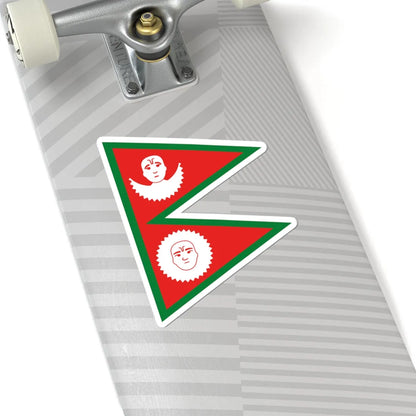 Flag of Nepal 1856-c.1930 (Nepal) STICKER Vinyl Kiss-Cut Decal - The Sticker Space