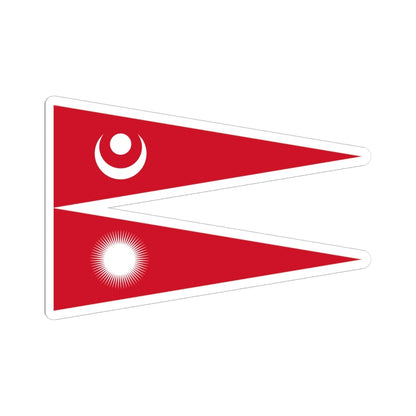 Flag of Nepal 19th century (Nepal) STICKER Vinyl Kiss-Cut Decal 6 Inch White - The Sticker Space