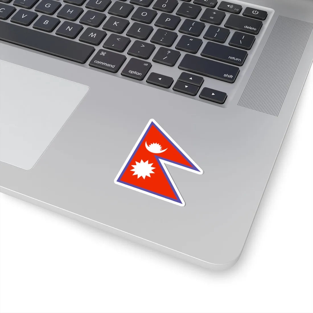 Flag of Nepal WFB 2000 (Nepal) STICKER Vinyl Kiss-Cut Decal - The Sticker Space