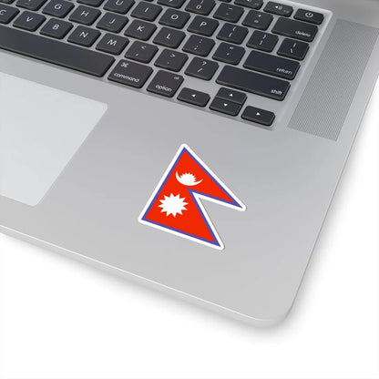 Flag of Nepal WFB 2000 (Nepal) STICKER Vinyl Kiss-Cut Decal - The Sticker Space